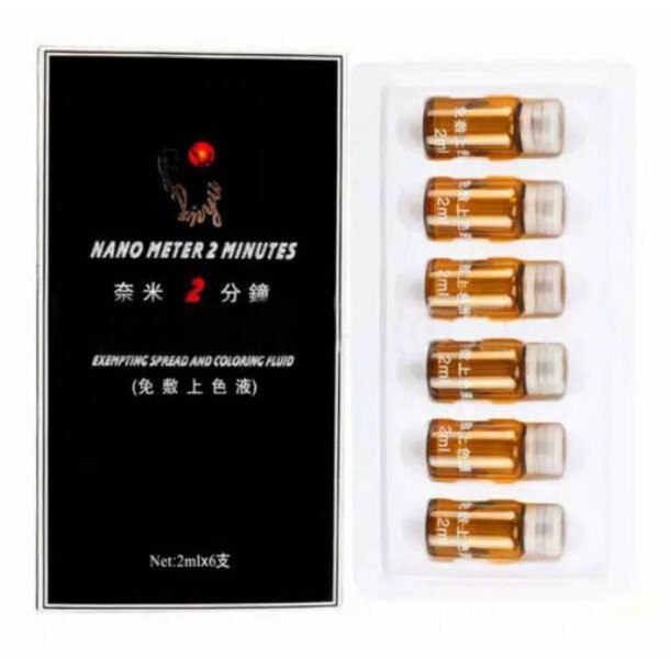 anestesi cair NANO METER 2 MINUTES bius sulam alis bibir tattoo original di jual per 1pcs (ART. 837)