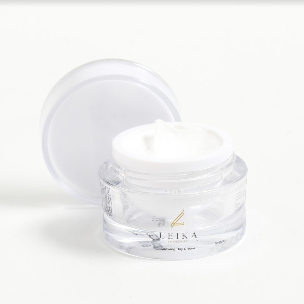 Glowing Day Cream Leika Skincare Aman 100% Resmi BPOM | Leika Skin Care Krim Siang