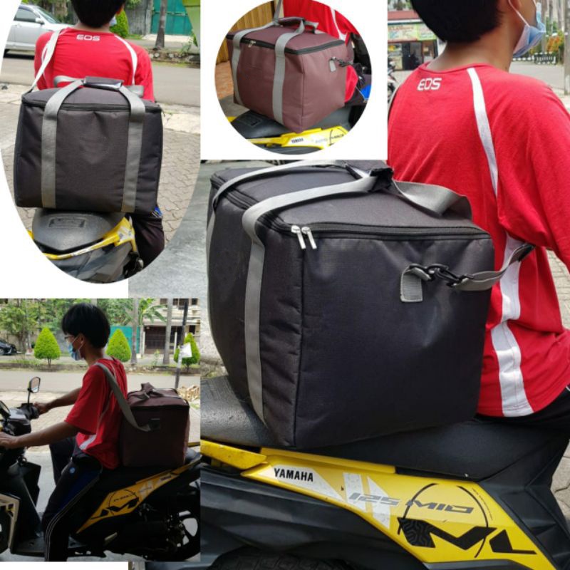 Jual Tas Driver Motor Tas Kurir Motor Bawa Makanan Tas Foil Tas