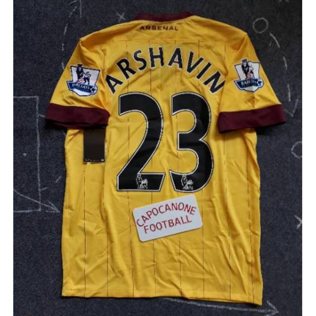 Jersey ARSENAL 2010 2011 RETRO 10 11 09 2009 NAMESET