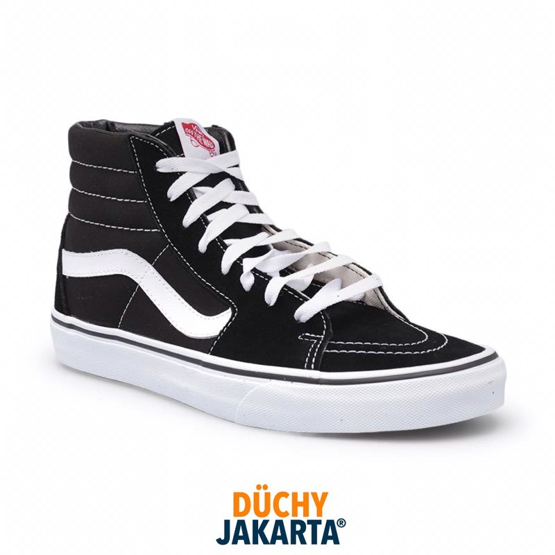 

VANS CLASSIC SERIES SK8-HI BLACK WHITE 100% ORIGINAL BRAND NEW IN BOX (GRATIS PAPERBAG)