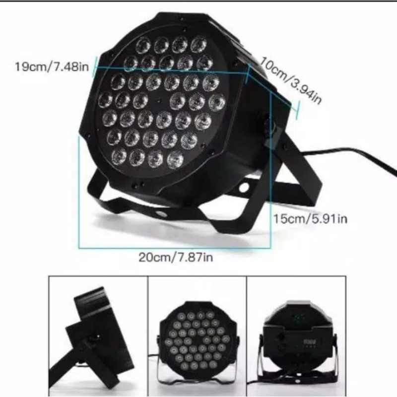 LAMPU PAR LED 36 sorot 36 led