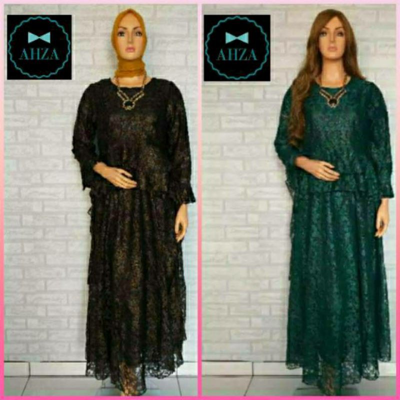 AHZA GAMIS BRUKAT FOIL GLITTER MODEL PENGUIN