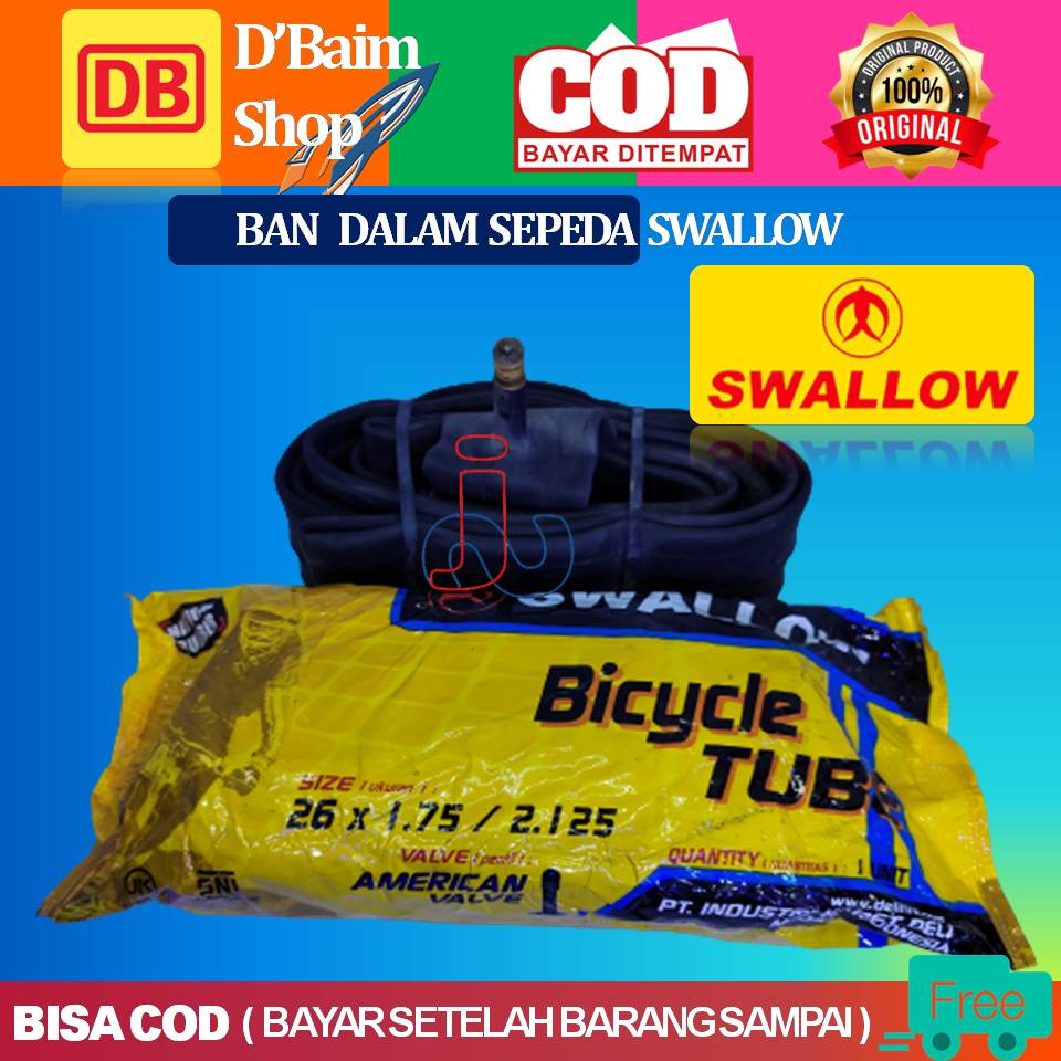 Ban Dalam Sepeda Swallow 12 sampai 26 Ban Dalam Sepeda Super Murah