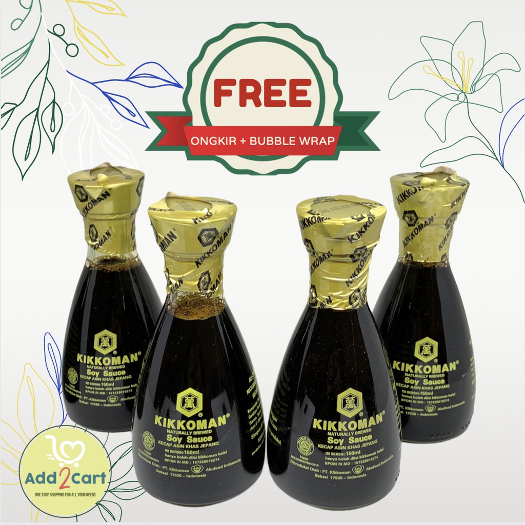 Jual KIKKOMAN ALL PURPOSE SOY SAUCE SHOYU Kecap Halal Dispenser 150ml