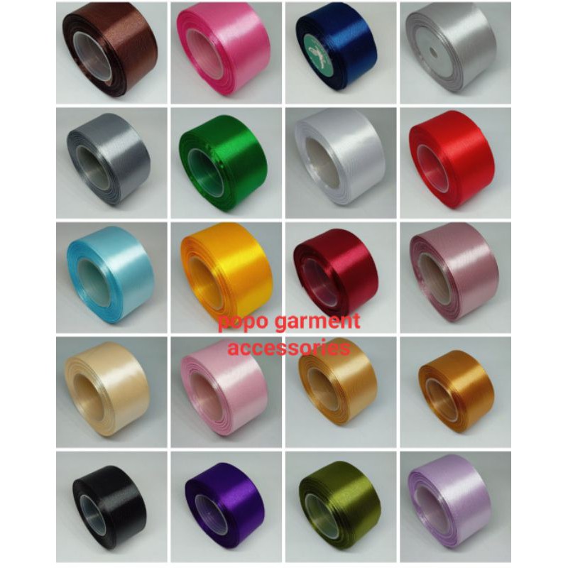 

PITA SATIN 11/2INCH / 4CM ( ISI:20YARD / 25YARD )