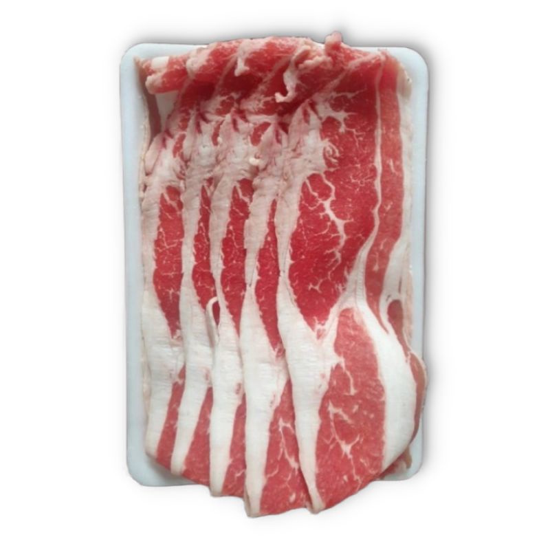 

Daging Slice 500gr / beef slice shortplate USA / Daging Slice / Shortplate / Beef Slice