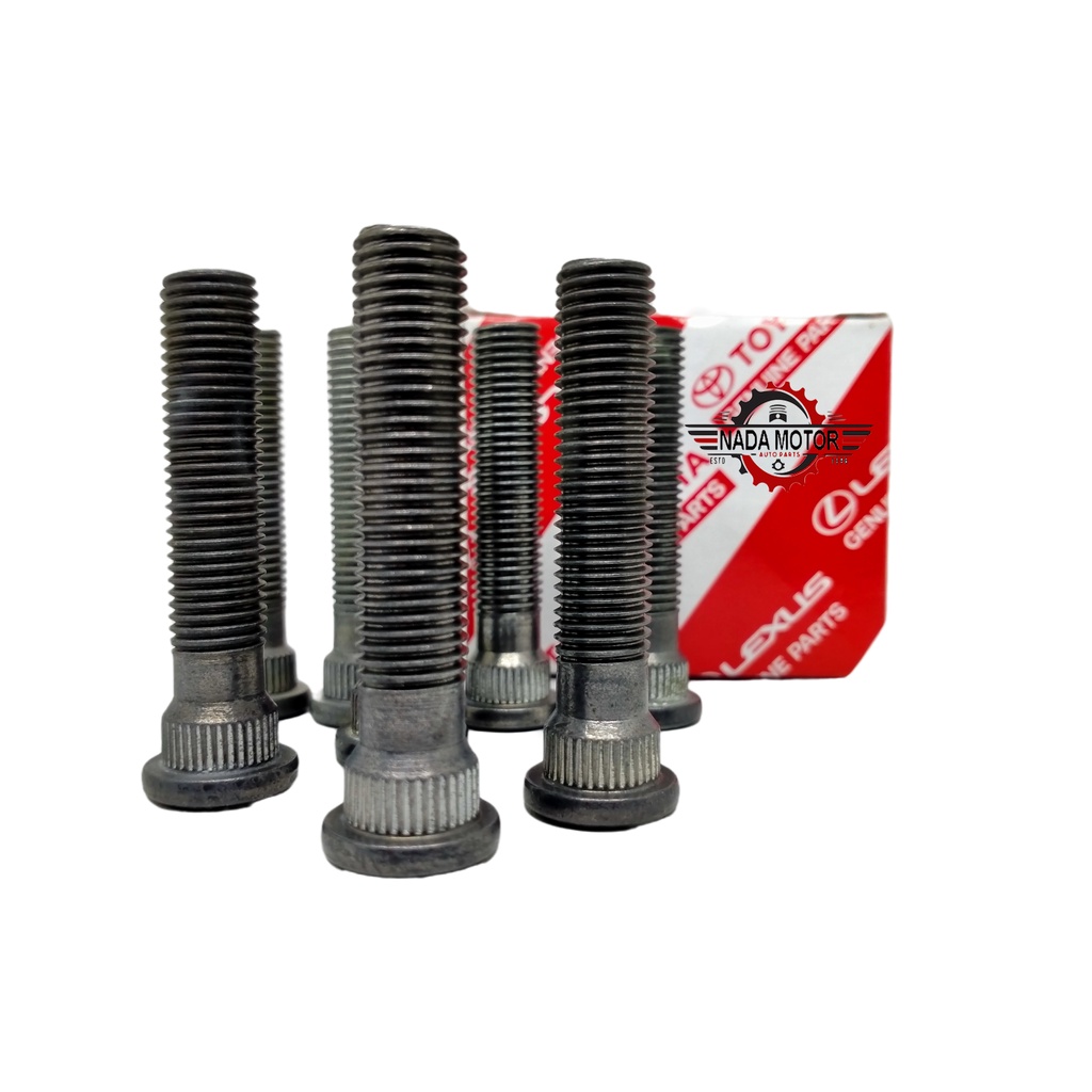 Baut Roda panjang untuk Toyota yaris, vios, altis, avanza, agya, calya, kijang, soluna, starlet, twi