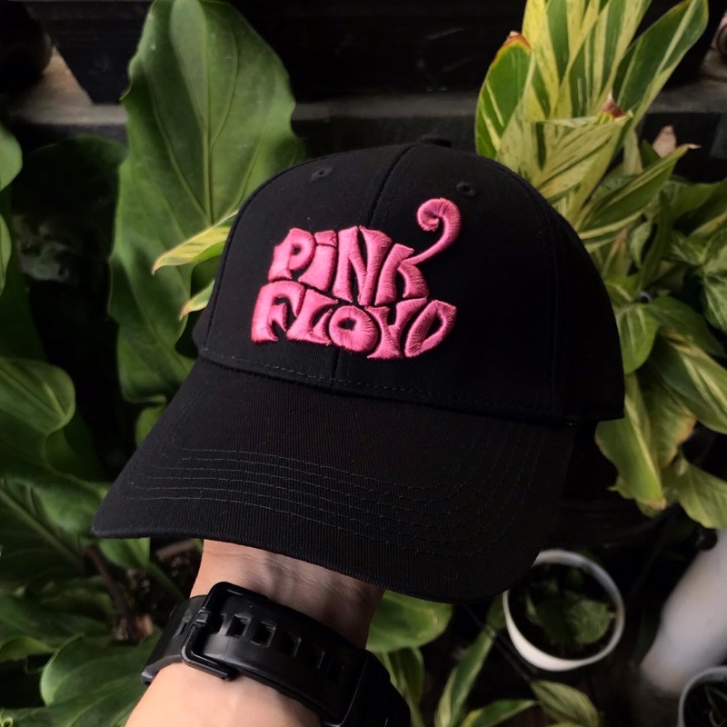 Topi Baseball Cap Band Original PINK FLOYD ‘Retro Swirl Logo’