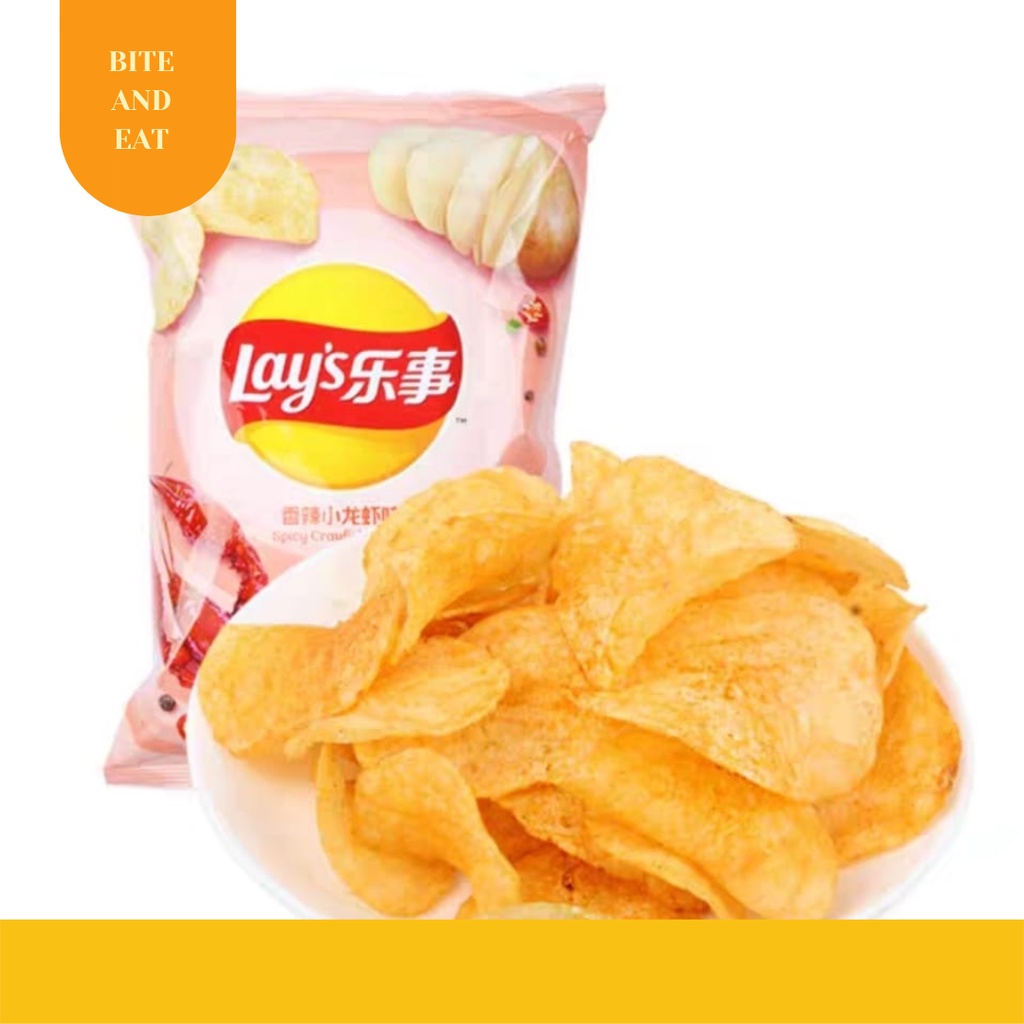 

Lays impor / Lays crawfish / Lays lobster