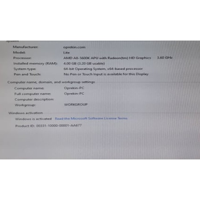 MOBO+ Procesor AMD A8 5600k  No Minus