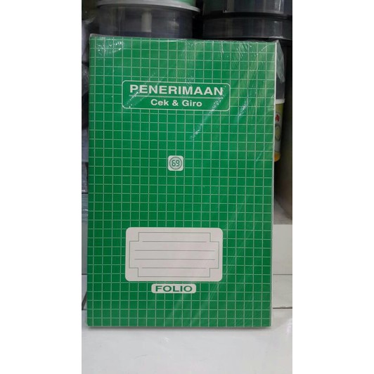

Buku Penerimaan Cek & Giro Folio