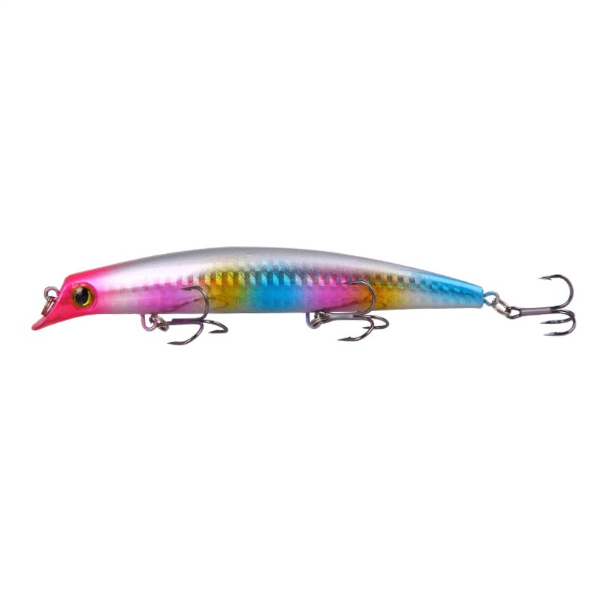 1Pc Popper Umpan Bentuk Ikan Kecil 12.5cm / 14g Untuk Memancing Ikan Bass Fishing Lure Bait Floating