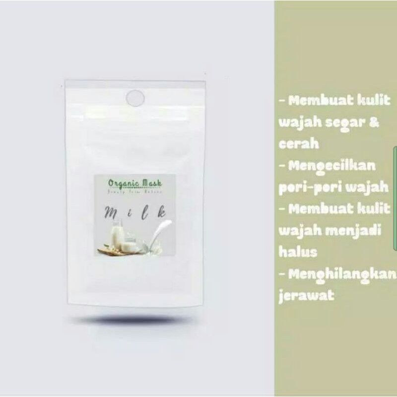Masker Organik 5gr  / Masker Rempah / Masker Bubuk / Organic Mask / Face Mask 5gr