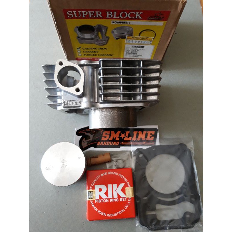 Paket Bore up CRF 150 BRT 66mm