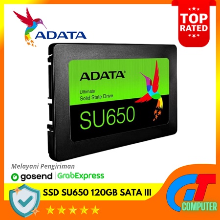 ADATA SSD SU650 120GB / 240 / 480  SATA III ( R/W Up to 520 / 450MB/s )