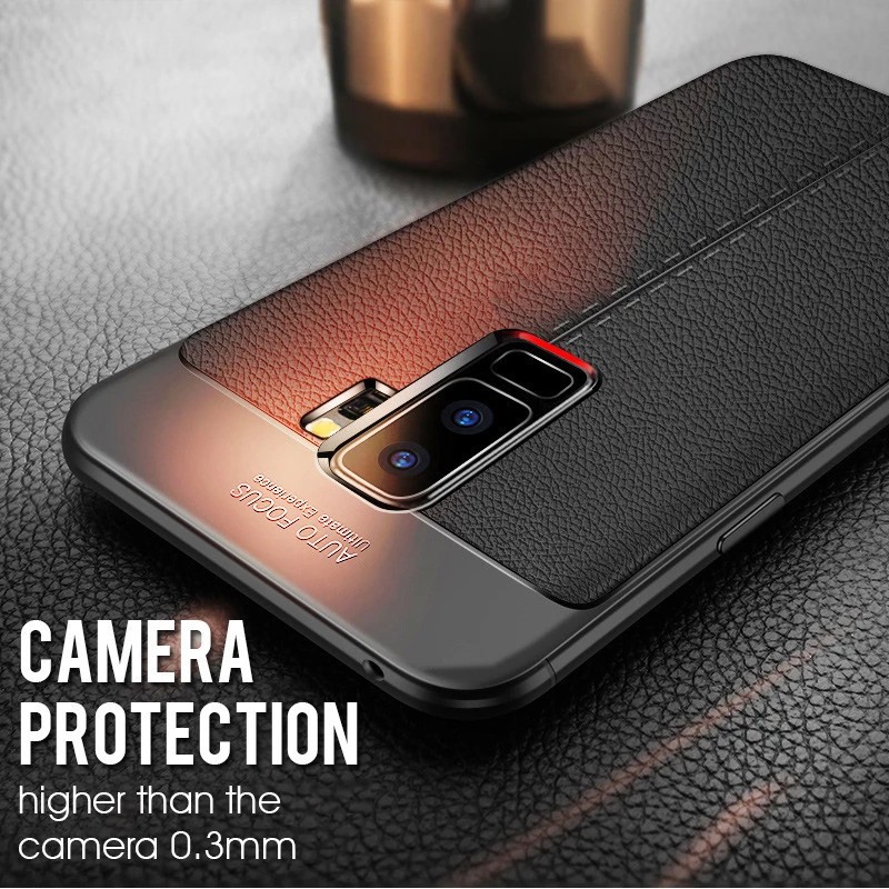 Case Samsung S9 PLUS - Softcase Auto Focus Leather Case S9 PLUS