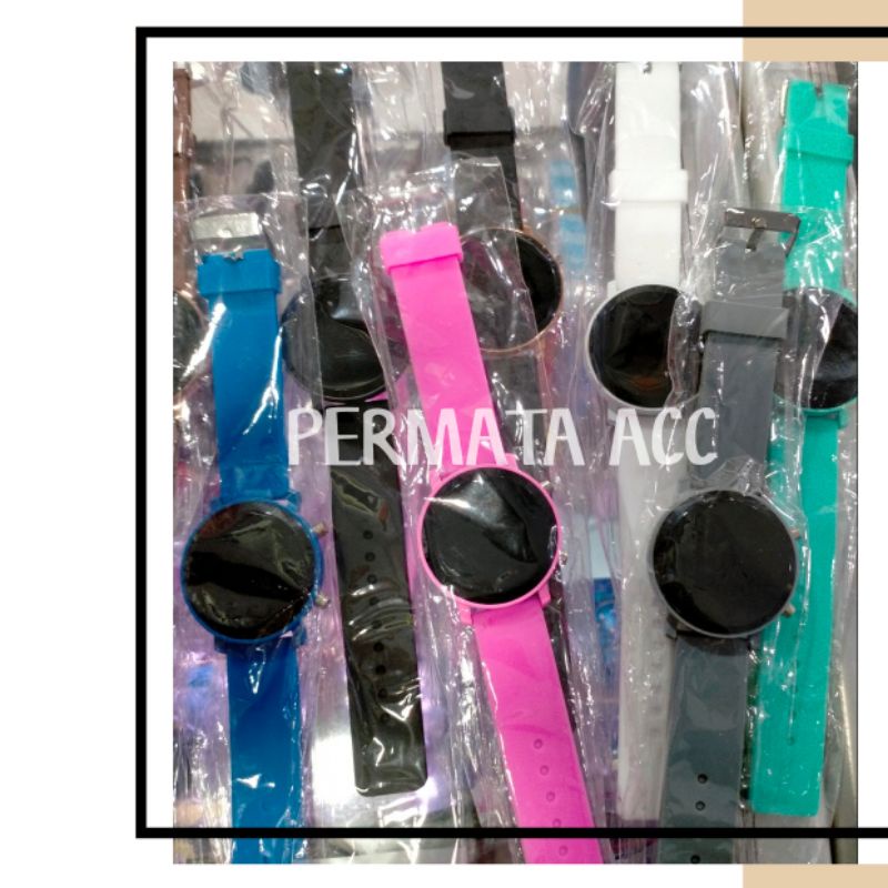 Jam Led Lingkaran/Jam Bulat/Jam LED/ Jam Wanita
