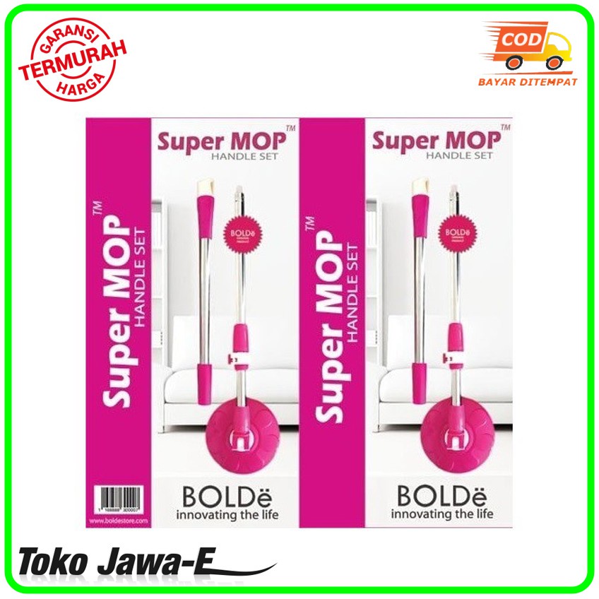 Bolde Handle Set Super Mop Original 100% Bolde