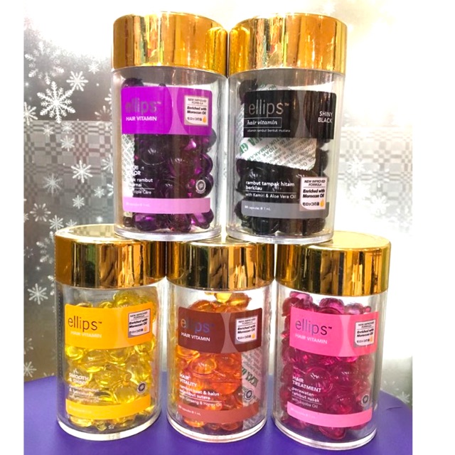 ELLIPS Vitamin Rambut BOTOL isi 50