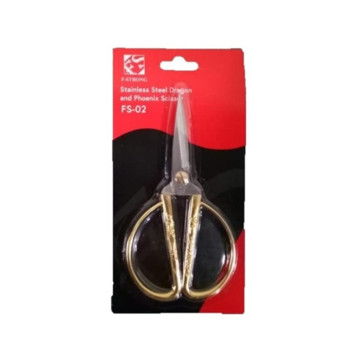 

Wof | Gunting Kodok Emas FS 02 Stainless Steel / Gunting Kertas Kain Murah Baru