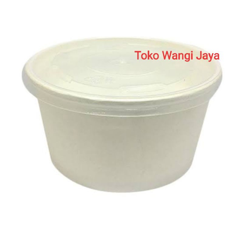 Paper Bowl 500ml isi 25 pcs