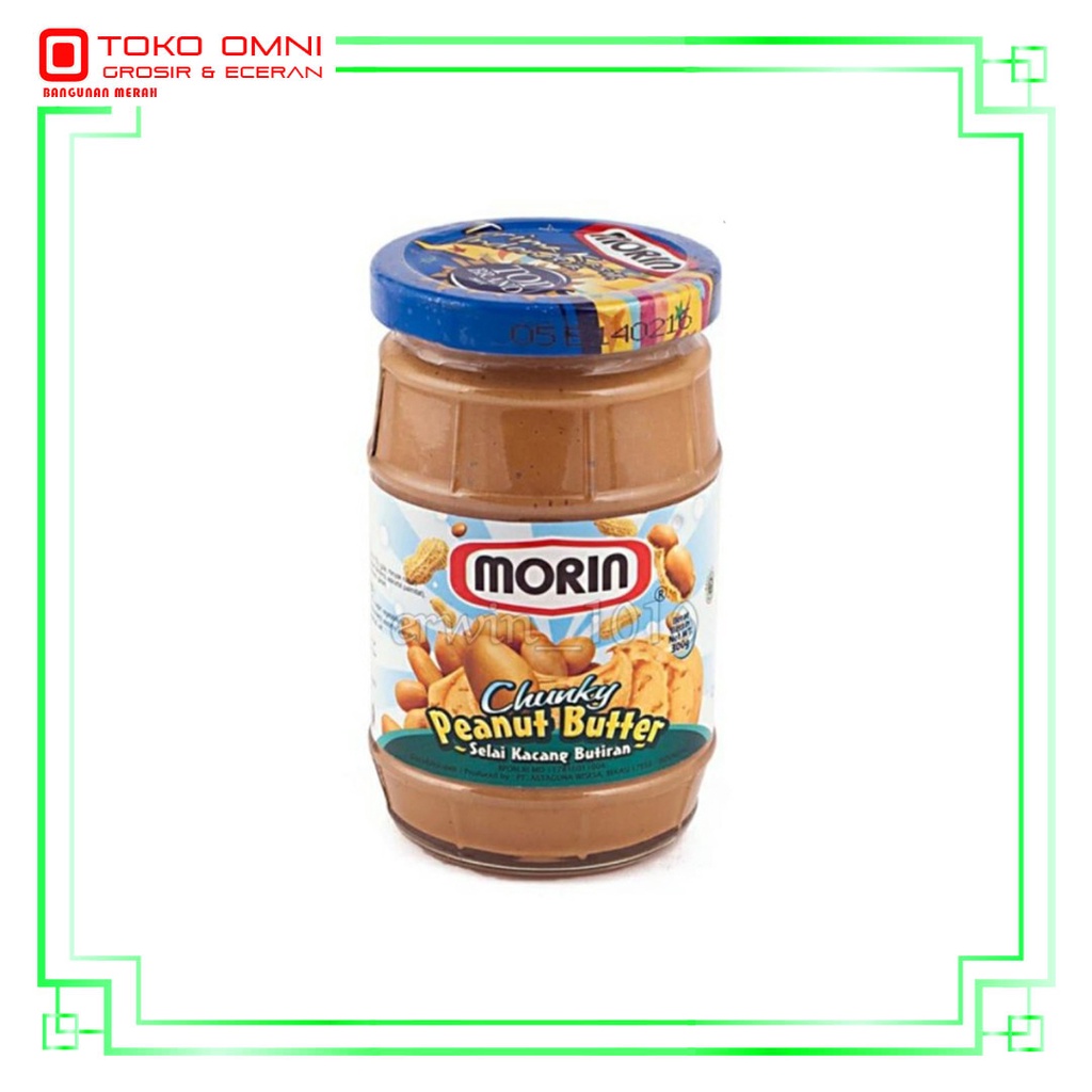 

MORIN PEANUT BUTTER CHUNKY 300 GR
