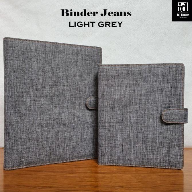 

NEW BINDER LEVIS WARNA LIGHT GREY A5 DAN B5