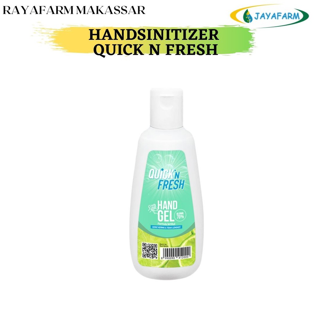 HANSINITIZER QUICK N FRESH 100 ML