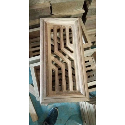 ventilasi udara kayu jati murah