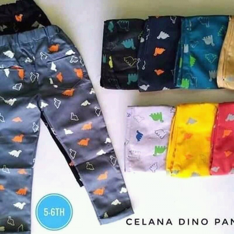 CELANA PANJANG ANAK JAPAN DRILL PRINT