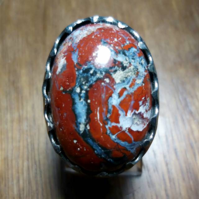 Jasper Picasso Jumbo - Cincin Batu Akik