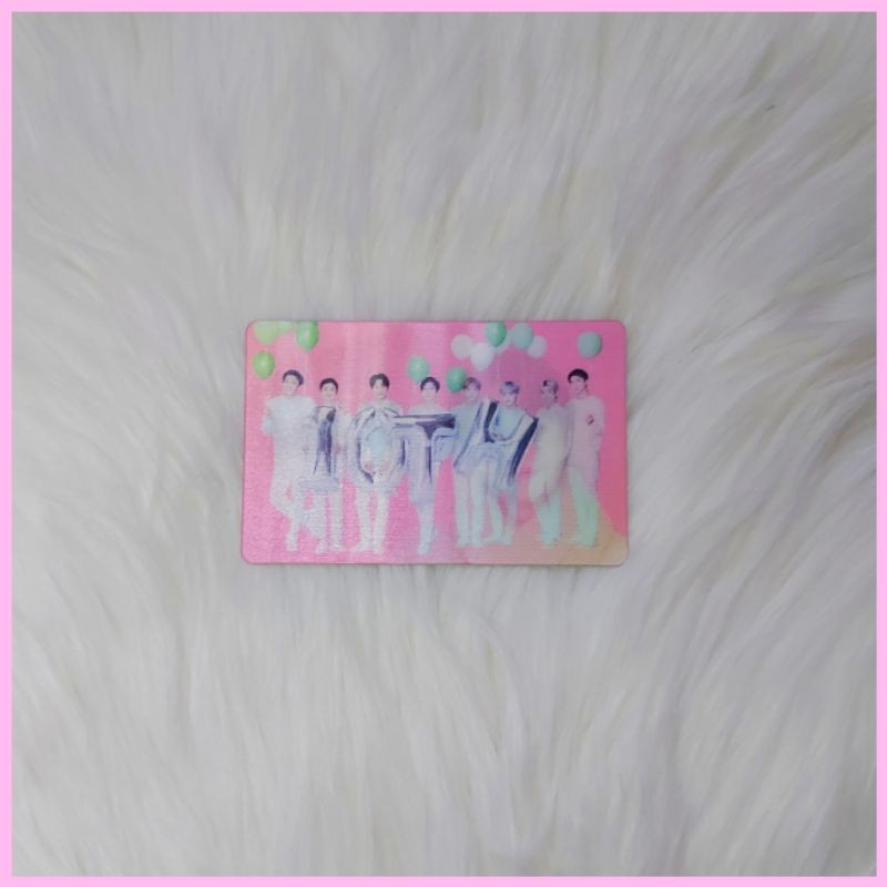 KAI EXO LENTICULAR PHOTOCARD NATURE REPUBLIC 10TH ANNIVERSARY