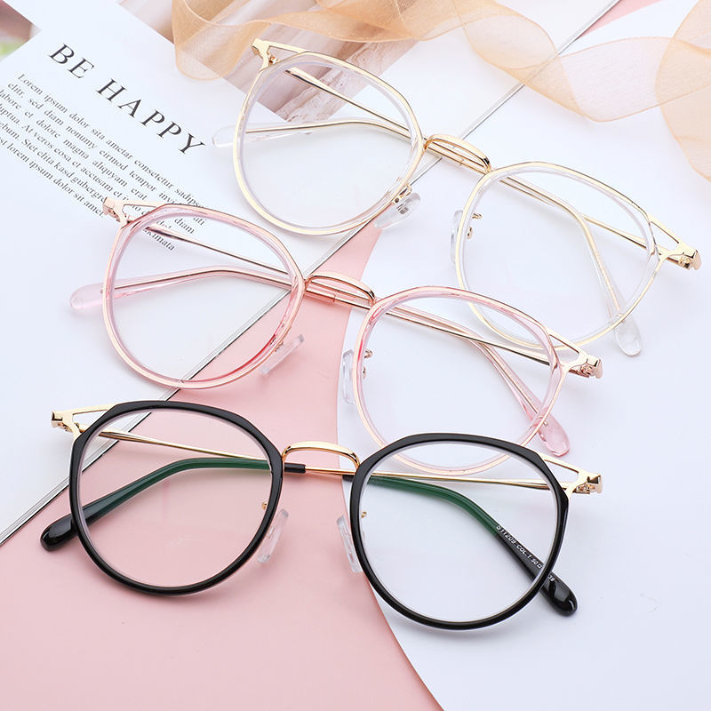 Fashion Anti-Radiation Eyeglasses Transparent Retro unisex Computer Glasses Anti-Blue lens Eyewear