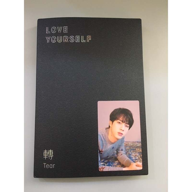 BTS ALBUM LY TEAR O PC SEOKJIN UNSEALED FULLSET + QR CODE