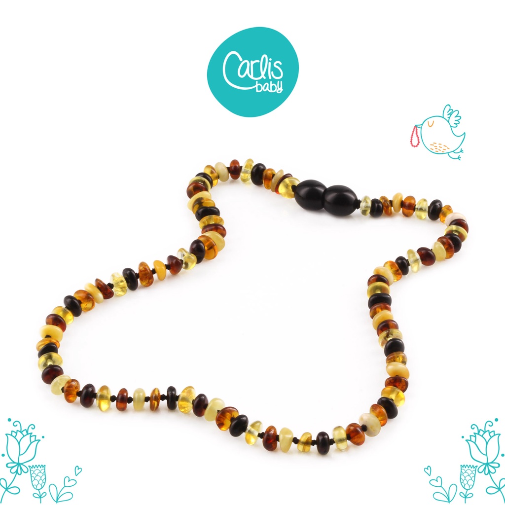 XR42M2 Kalung Amber Tumbuh Gigi Bayi By Carlis Baby