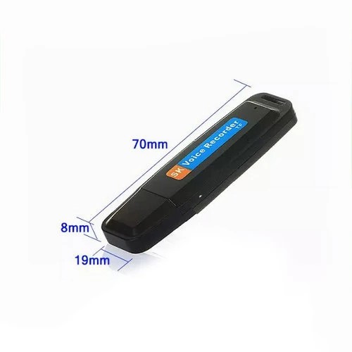 USB Voice Recorder With Slot Memory Card