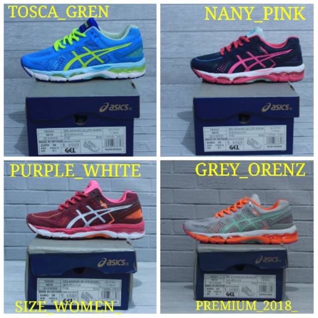 sepatu running asics 2018