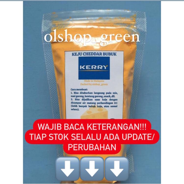 Jual Keju Bubuk Kerry Baca Deskripsi 100 Gram Kuning Oren Premix