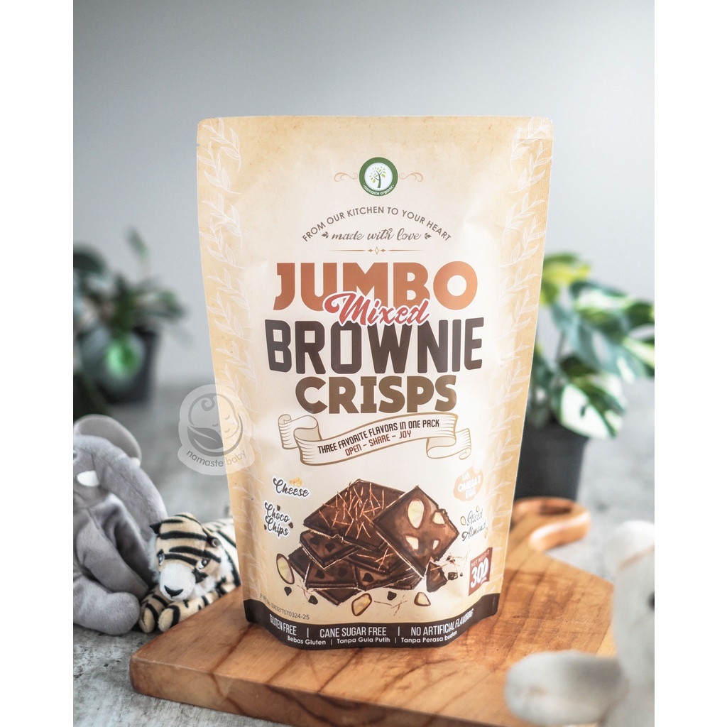 

BROWNIE CRISPS JUMBO - MIXED 300GR