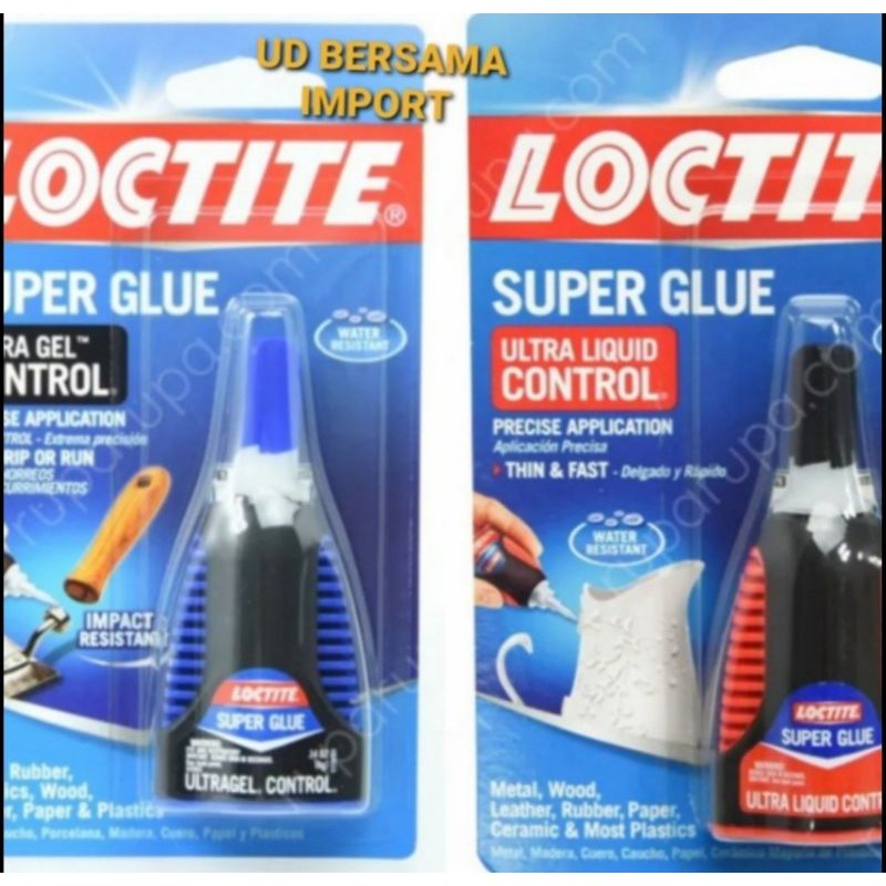 loctite super glue ultra gel control lem super kuat kering 15detik