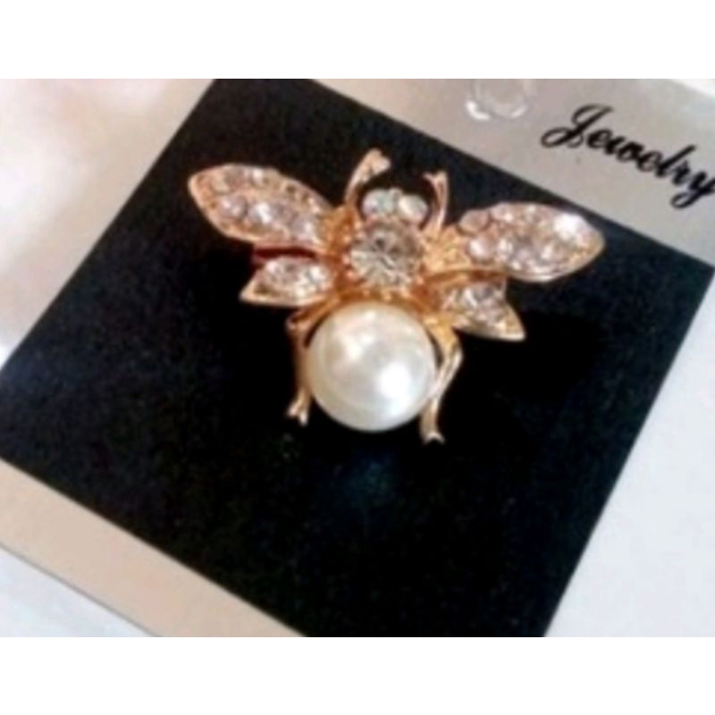 ( 894 ) Bros Lebah Kecil Mutiara Air Tawar Asli | Mutiara Lombok