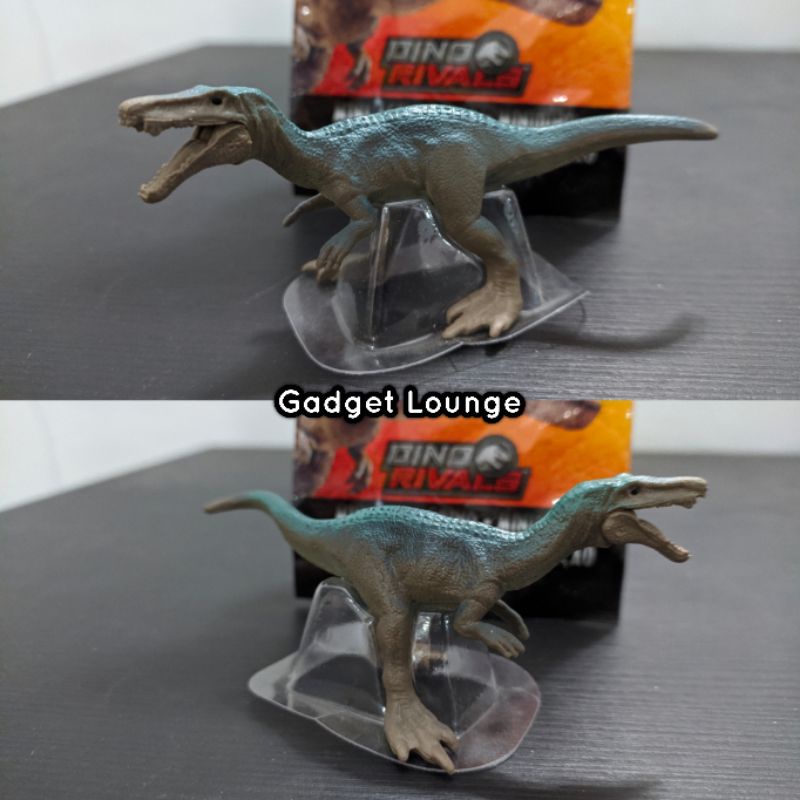 Mattel Jurassic World Mini Action Dino Rivals Dinosaurus : Baryonyx Blue