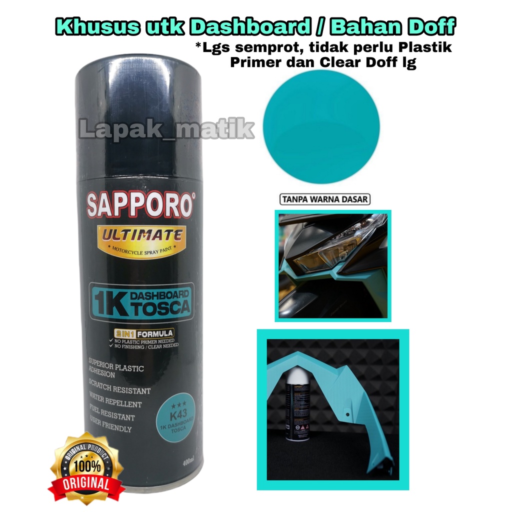 Pilok Sapporo Ultimate 1K DASHBOARD TOSCA K43 DASHBOARD TOSKA