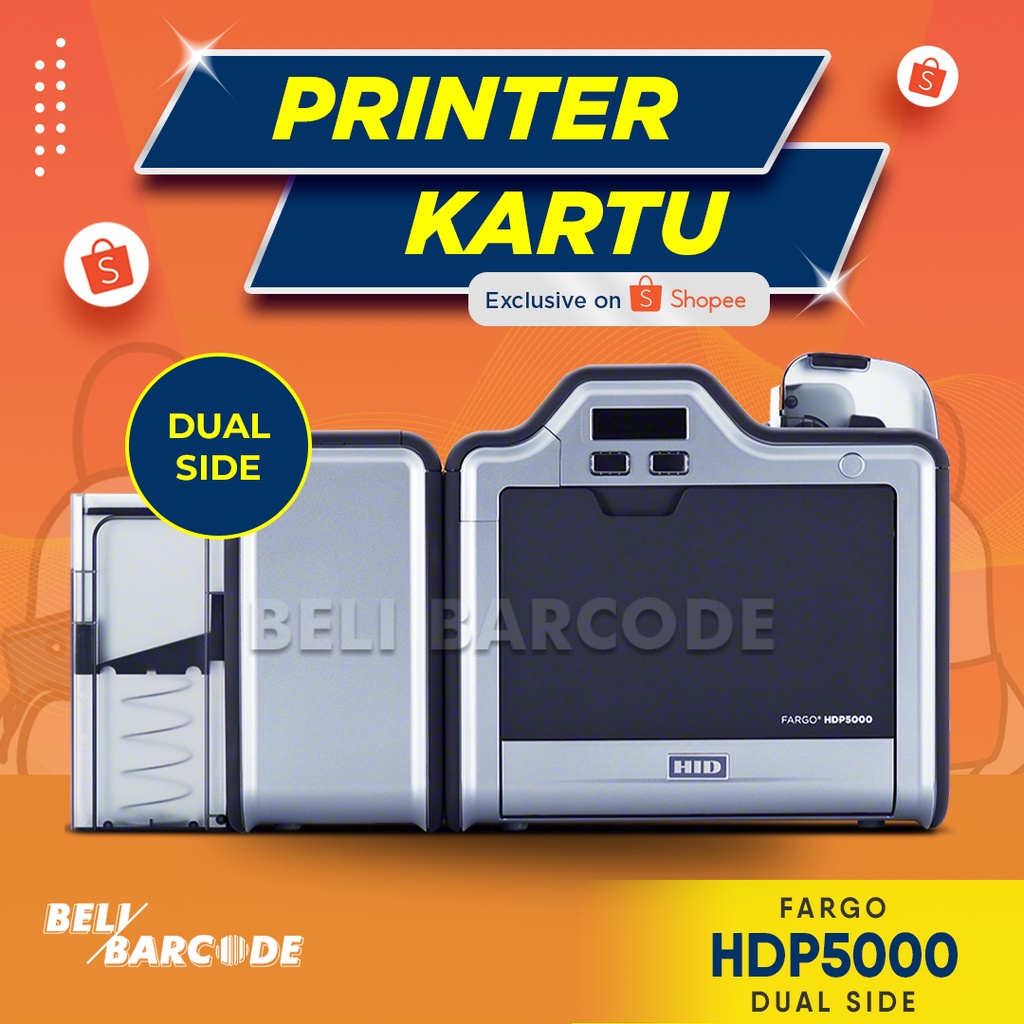 Printer Kartu Fargo HDP 5000 Dual Side Cetak ID Card