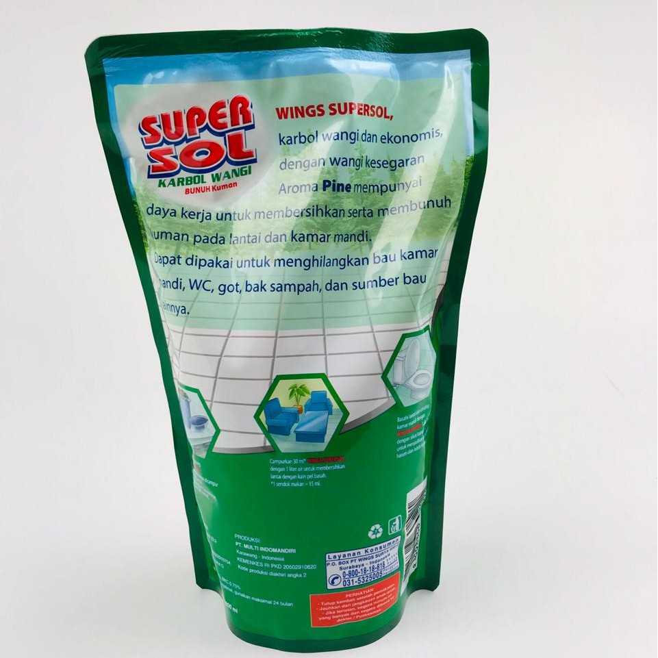 SUPER SOL KARBOL WANGI BUNUH KUMAN 800ML