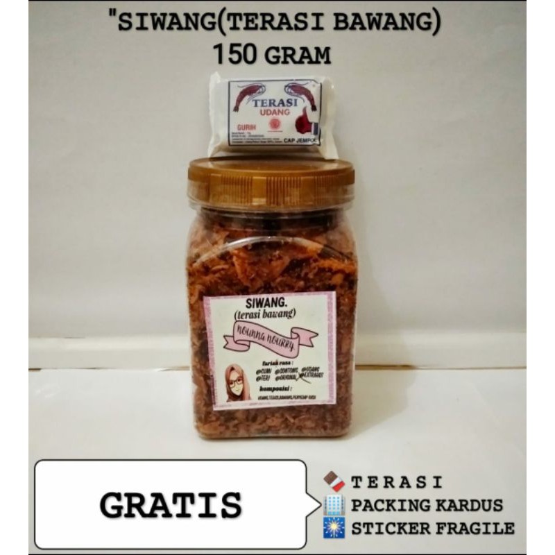 

Siwang terasi bawang khas cirebon