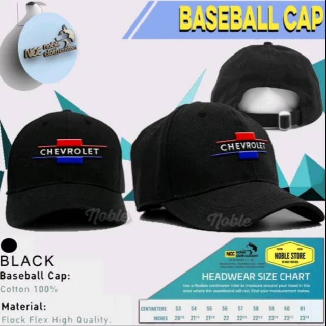 Topi Baseball Chevrolet