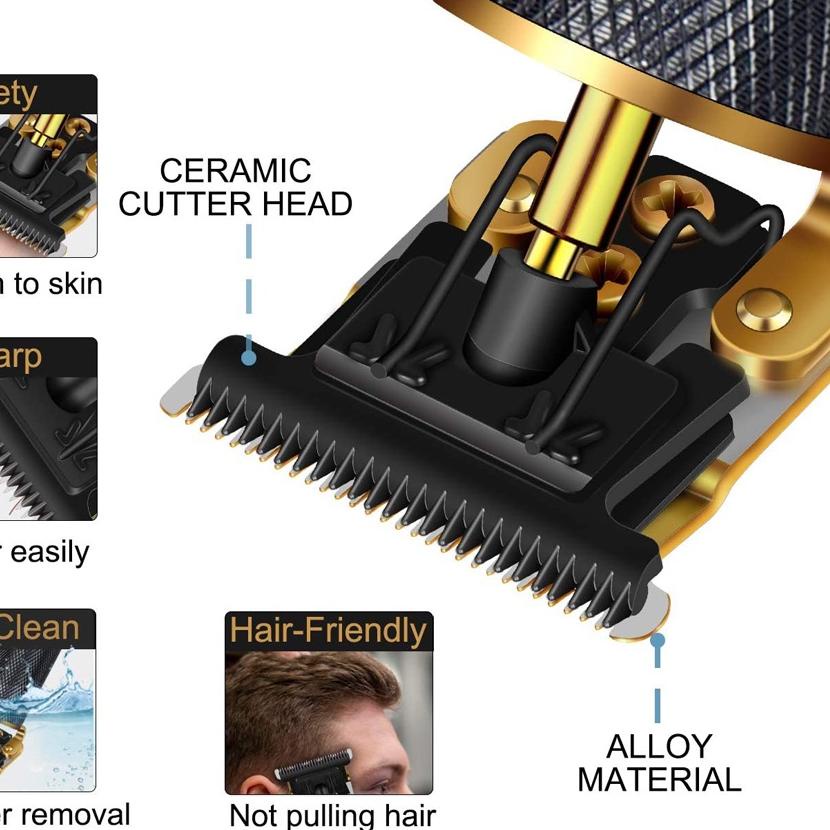 NEW  9.9 TRIMMER BUDHA WS-T99 T-OUTLINER PRO ALAT MESIN CUKUR RAMBUT trimmer detailer budha metal [K