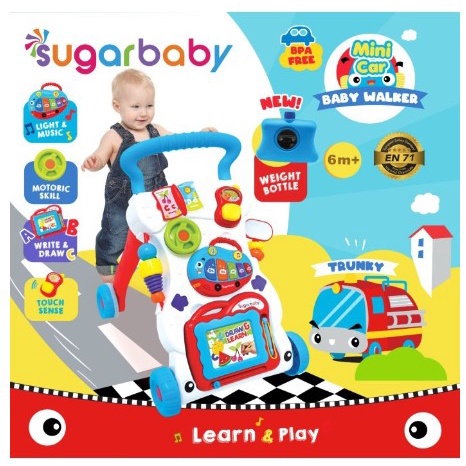 Sugarbaby Sugar Baby Mini Car Push Baby Walker  Baby Walker Sugar Baby